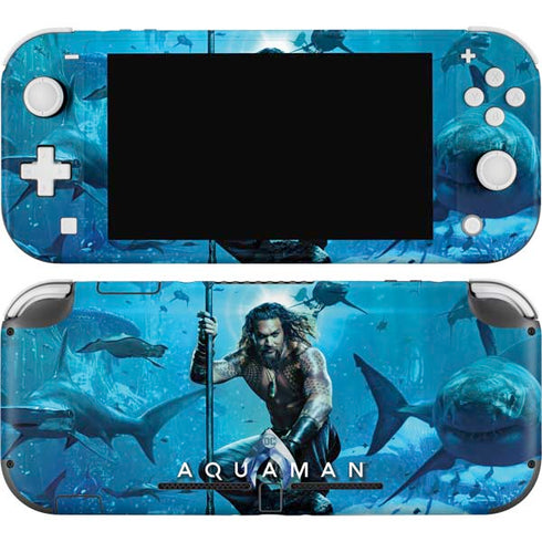 DC Comics DC Comics Movie Poster Main Nintendo Switch Lite Skin